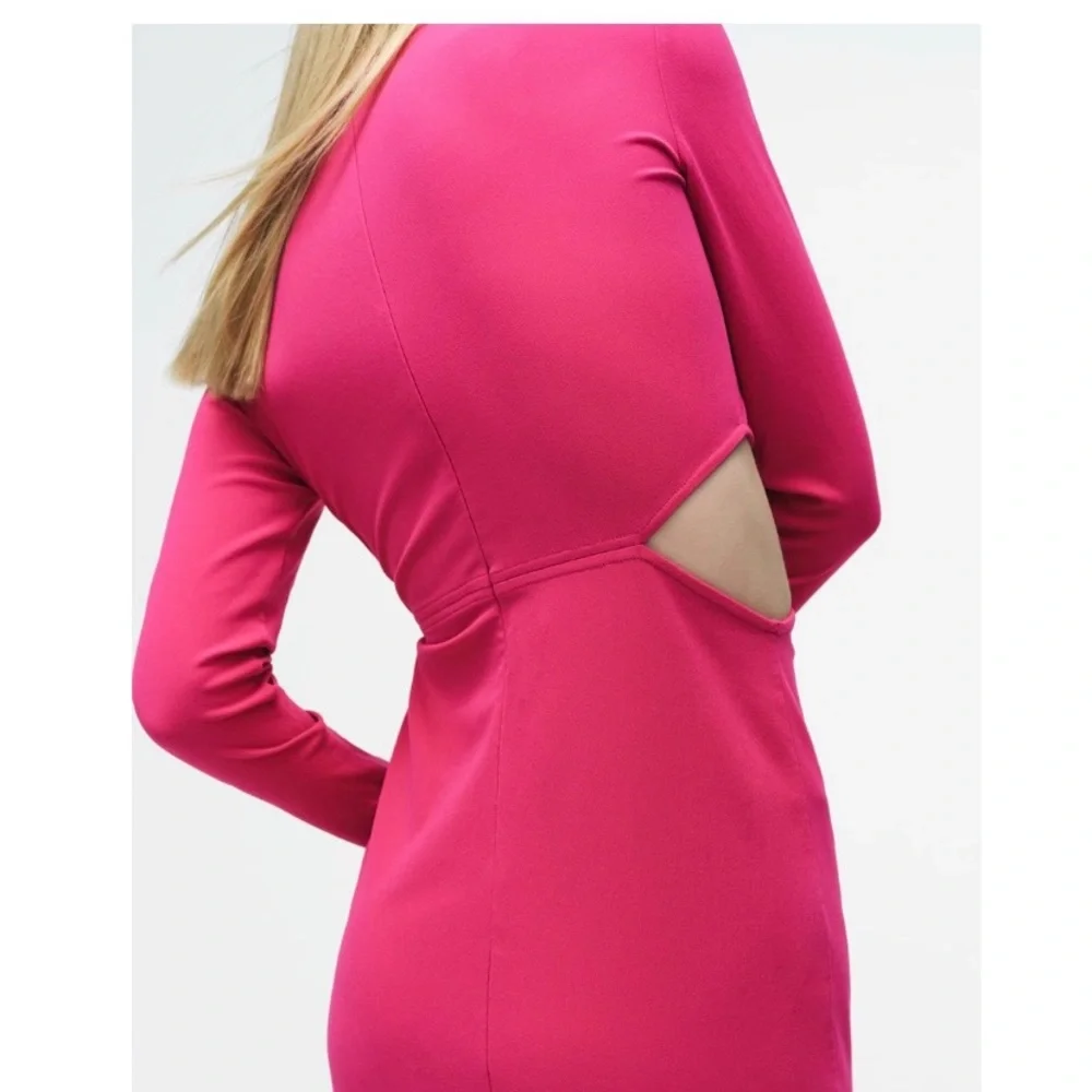 ZARA KNOTTED DRESS WITH CUT OUT 🔥 NWT - Picture 10 of 10